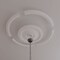 Ekena Millwork 41 3/4-in. OD x 35 1/4-in. ID Ceiling Ring with 24-in. OD Ceiling Medallion Diane Accent Kit CRM41TR24DI - alternate 3